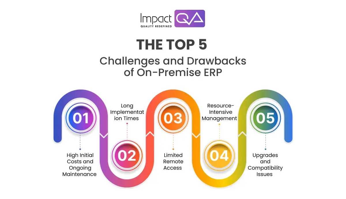 Challenges and Drawbacks of On-Premise ERP