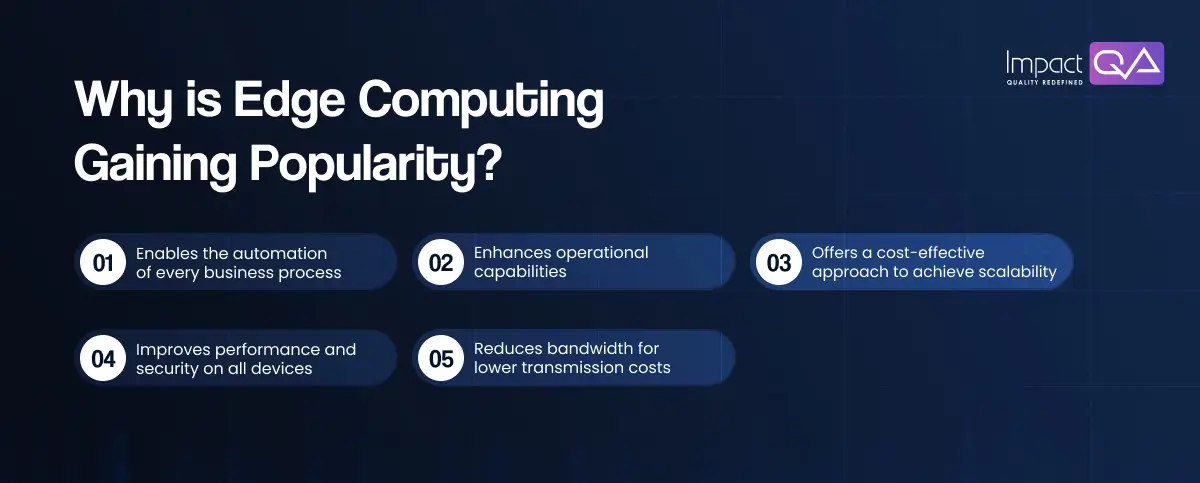 Why is Edge Computing Gaining Popularity