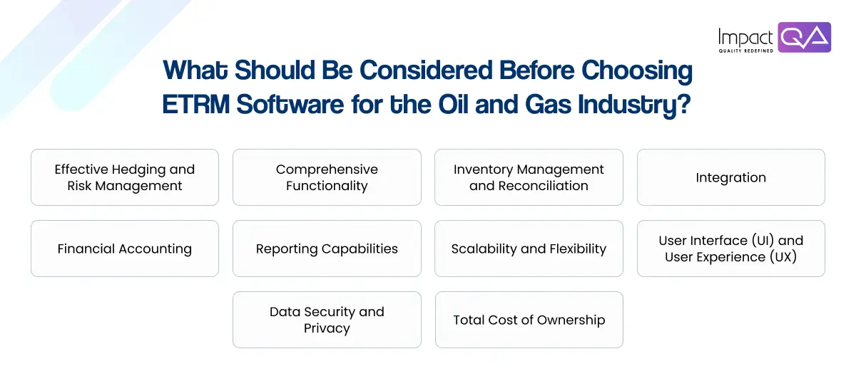 Key Aspects to be Consider Before Choosing ETRM Software for the Oil and Gas Industry