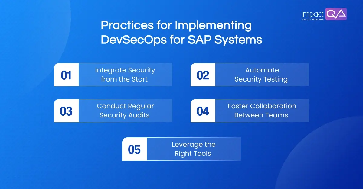 Top Best Practices for Implementing DevSecOps for SAP Systems